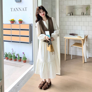 新品 出货中 马甲+连衣裙两件套2C139-915-P175-K288图片