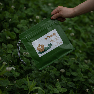 徽麓 丨祁红粽子茶祁门箬叶红茶黄山高香群芳最手工夏日尝鲜