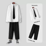 Белый комплект для влюбленных, рубашка