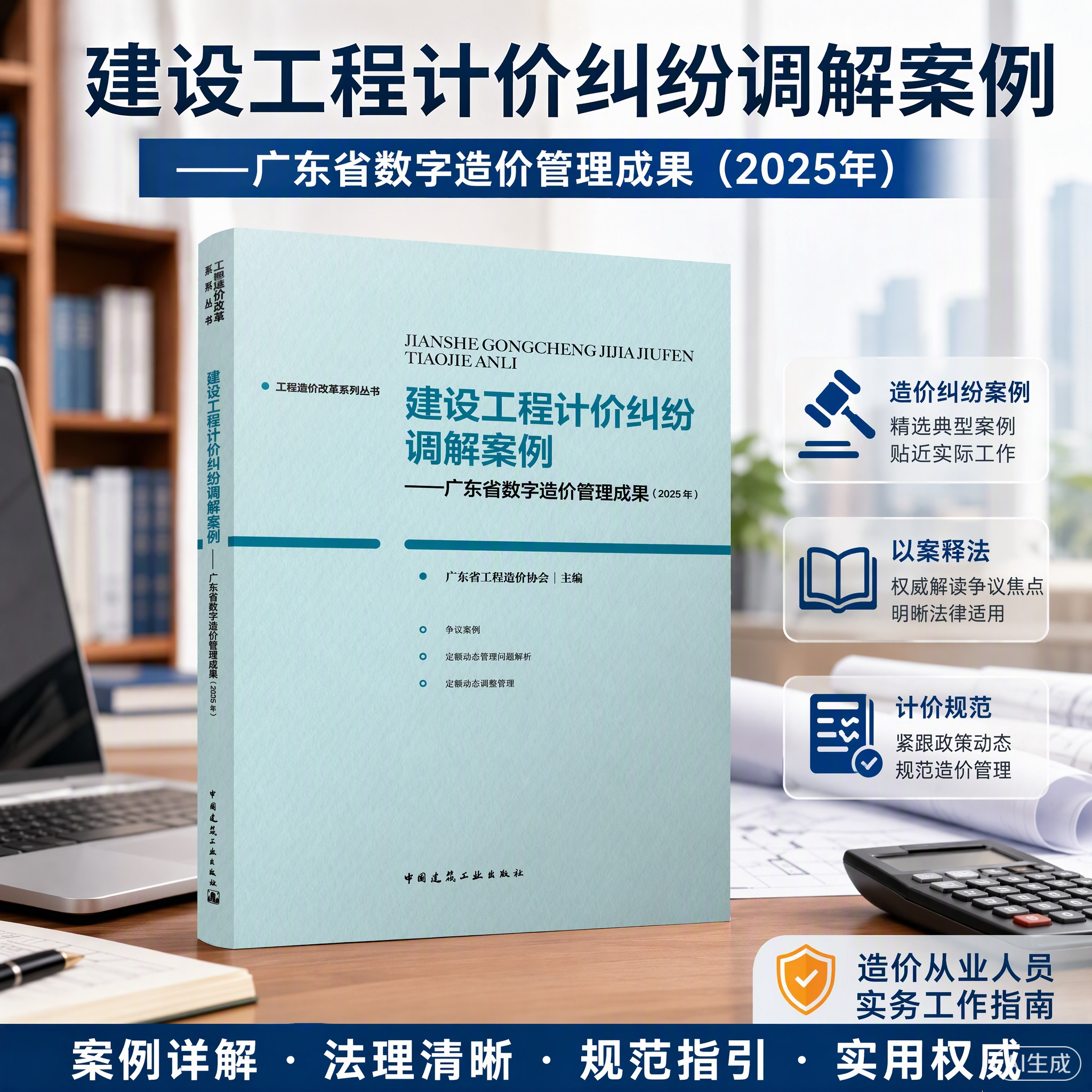 建设工程计价纠纷调解案例——广东省数字造价管理成果(2025年)工程造价改革系列丛书广东省工程造价协会9787112316175