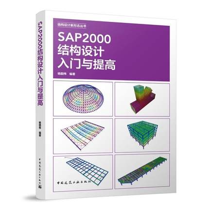 SAP2000结构设计入门与提高（配有视频扫码观看）结构设计新形态丛书 悬挑大雨篷结构计算分析高层混凝土网架结构弹塑性时程