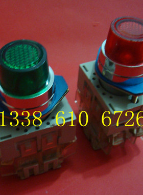 LAY3-11D带灯按钮开关点动开关   红绿色   22mm  220V  6.3V