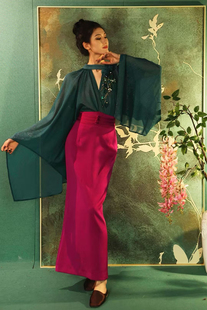 价格咨询.欧洲站原创设计师贵妇气质走秀高定越南小众泰式 连衣裙