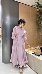 价格咨询.欧洲站原创设计师走秀款 重工高定制气质上衣连衣裙601