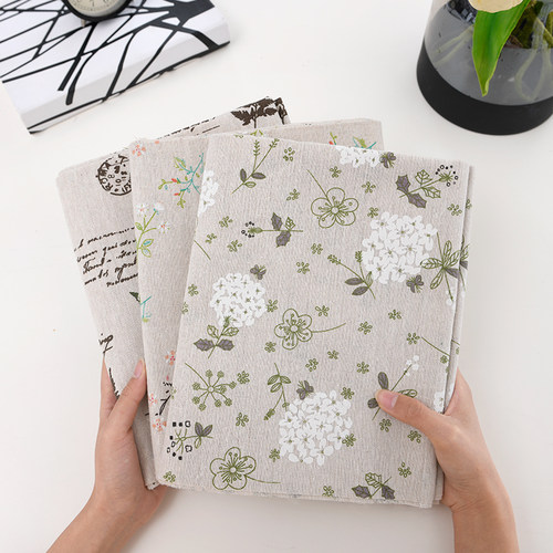 田园风桌布布艺棉麻布料