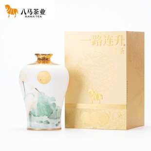 八马茶业 一路连升系列15年白牡丹 2010年原料福鼎白茶礼盒装110g