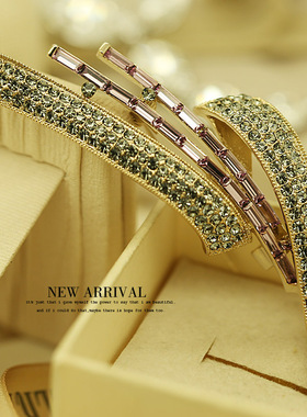 XZ328紫色奥地利合成水晶胸针女高档气质胸花别针西装配饰潮新