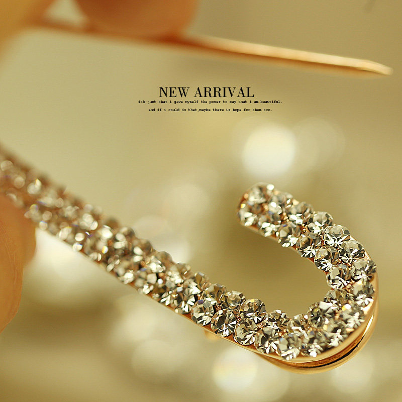 BZ01双排钻简洁大号防走光别针水晶韩国可爱毛衣披肩扣 开衫,饰品/流行首饰/时尚饰品新,胸针,淘宝优惠券,粉丝福利购,淘宝优惠卷