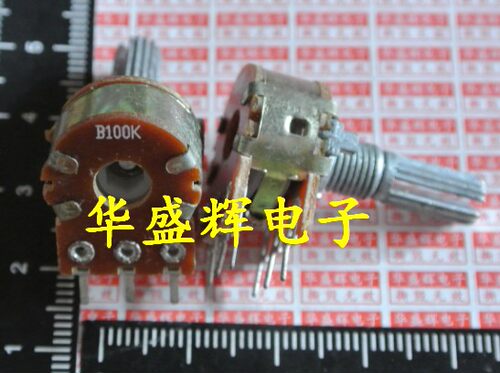 单联双联电位器WH148可调B1K 2K5K10K20K 50K 100K 500K柄15/20MM