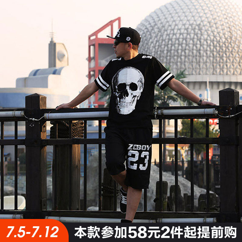 （58元2件）欧美潮23运动休闲短裤大码男棉沙滩裤宽松五分裤中裤|msdalam kategori Pakaian Lelaki, seluar santai - dari Buy2taobao.com untuk memberikan perkhidmatan ejen Taobao profesional membeli