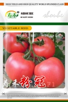 30 зерен/мешки с розовыми семенами томатов короны