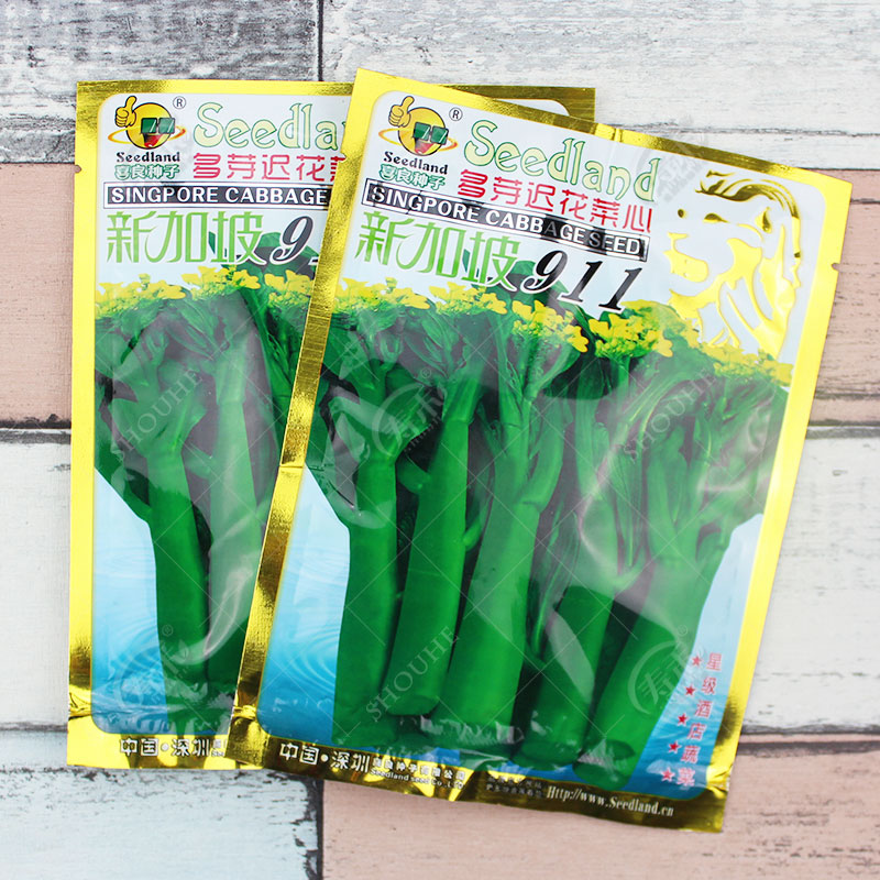 新加坡911多芽迟花菜心种籽