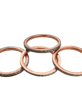 适用YamahaMTM850 MTT850MXT850D XSR900FJ09 FZ09YZF-R1排气管垫