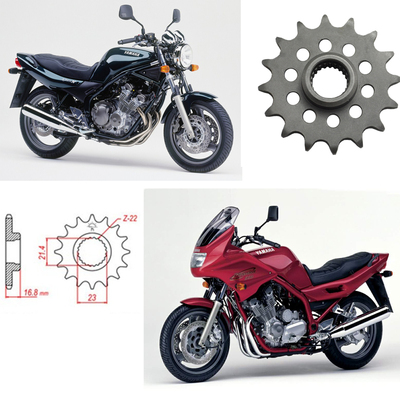 摩托链盘XJ600 XJ600S XJ600N Diversion小链轮牙盘小齿1992-2000