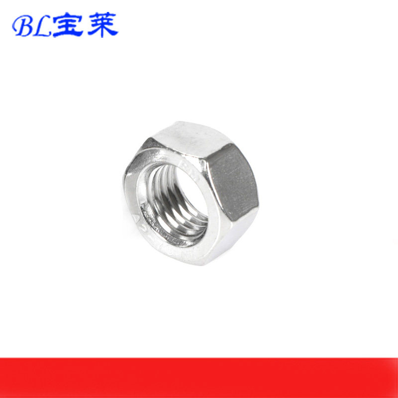 2205双相不锈钢美制重型六角螺帽六角螺母耐海水腐蚀高强度3/85/8