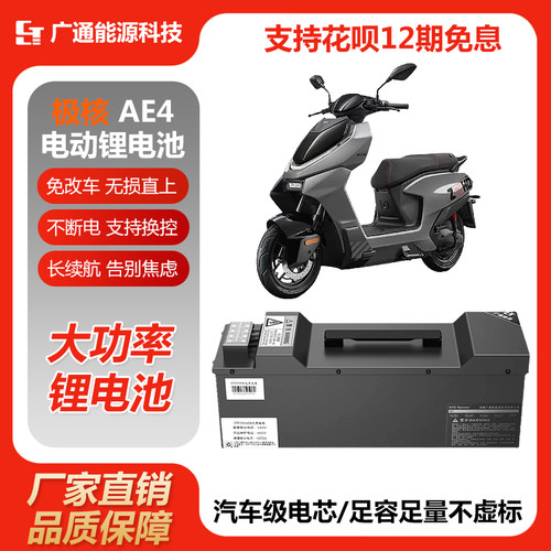 极核AE4maxAE5ipro电摩款锂电池