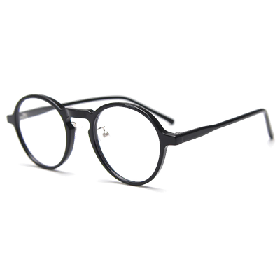超轻TR90小圆框眼镜防蓝光文艺
