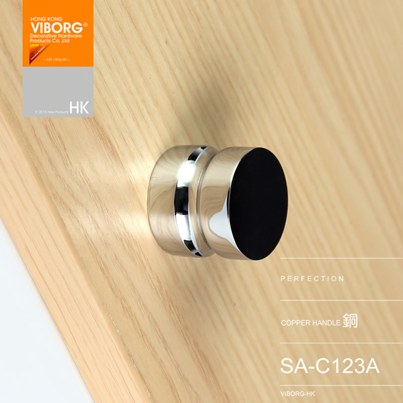 域堡现代简约风实心抽屉小拉手