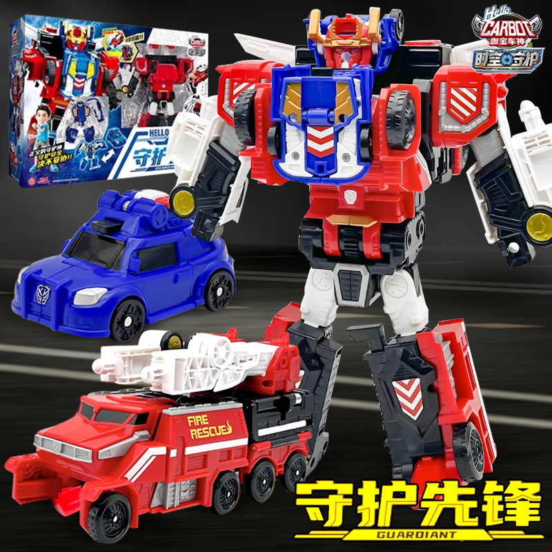 咖宝车神时空守护先锋变形机器人