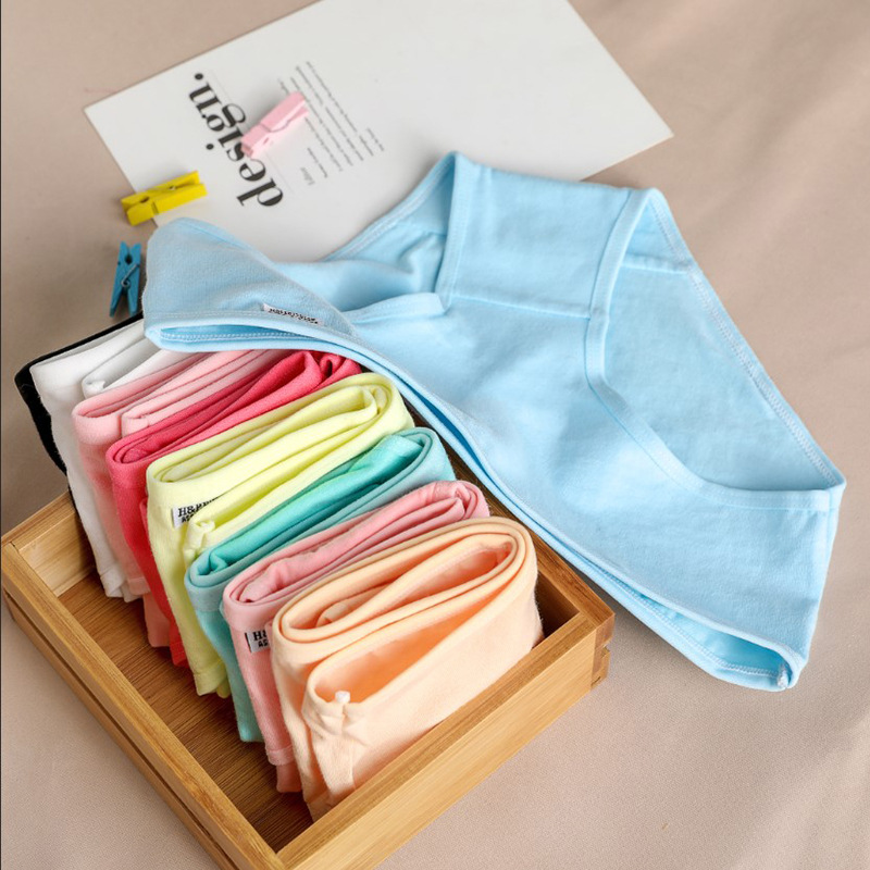 莫代尔特大码花边抗菌三角内裤