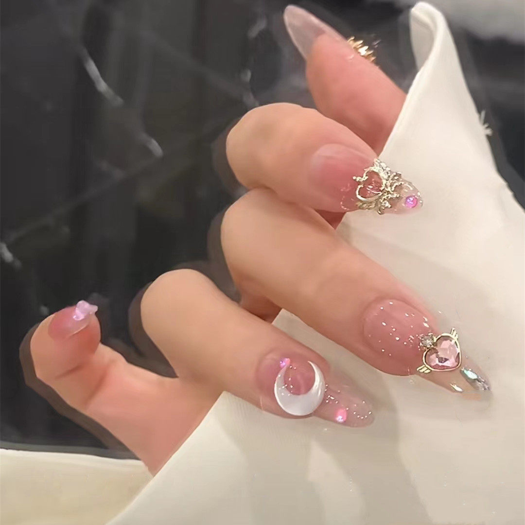 穿戴甲片手工成品光疗假指甲可拆卸美少女光疗美甲贴孕妇新娘可戴,彩妆/香水/美妆工具,美甲工具,淘宝优惠券,粉丝福利购,淘宝优惠卷