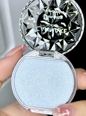 日本砍妹CANMAKE井田水润高光膏立体珠光胭脂膏提亮修容卧蚕腮红