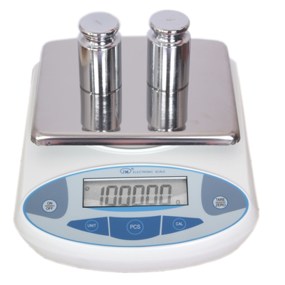 纪铭4000g/5000g/0.01g电子天平1kg/2kg/3kg/4kg/5kg/0.01g大方盘