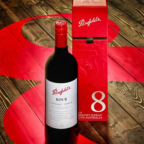 【国行】奔富 Penfolds bin8 双支礼袋 -年份臻选-2023