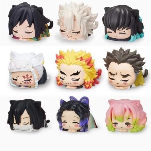 现货 SEGA 鬼灭之刃 午睡猫耳趴趴 伊黑小芭内 蝴蝶忍 甘露寺蜜璃