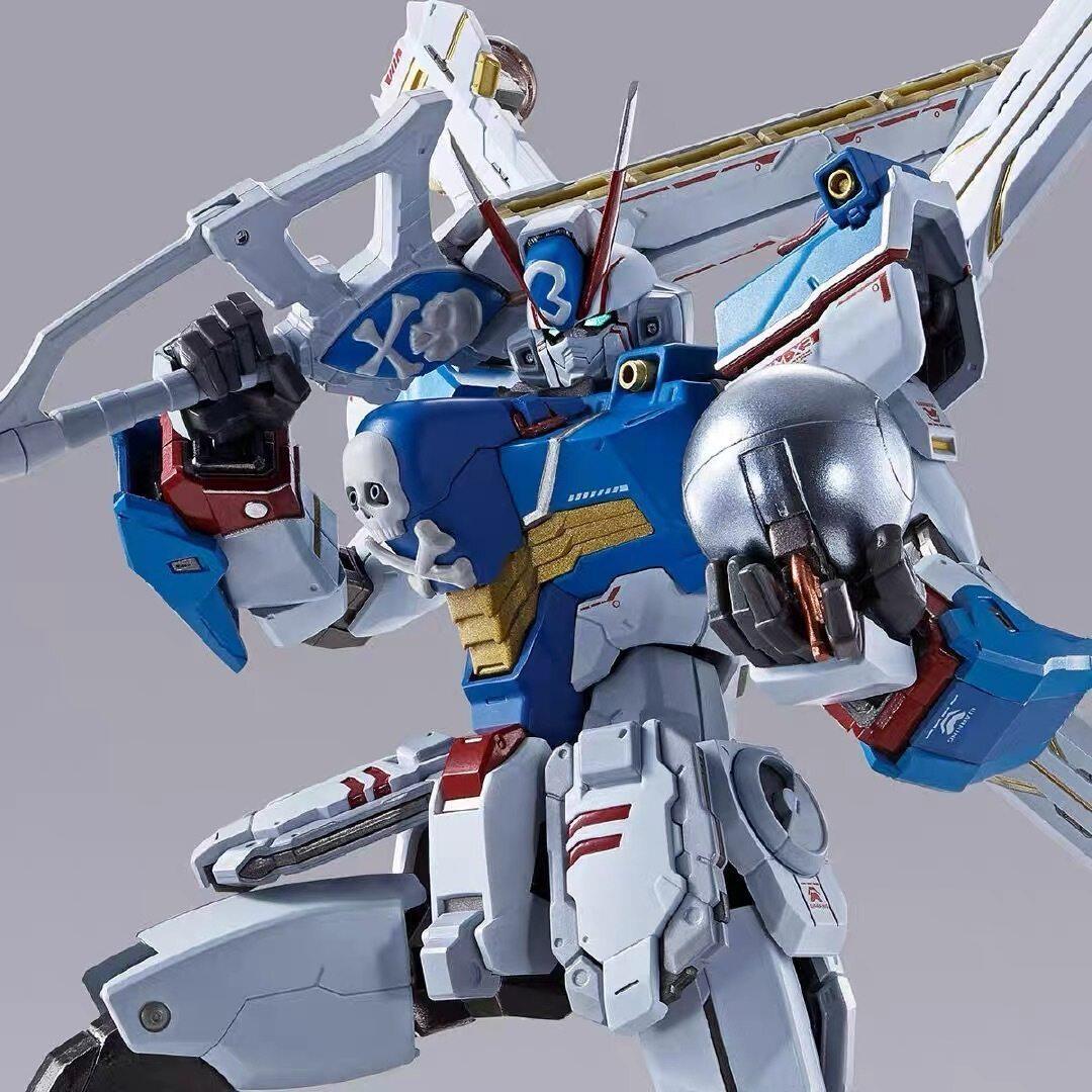 现货 万代 魂限定 METAL BUILD MB 海盗高达X3 骷髅高达 成品模型
