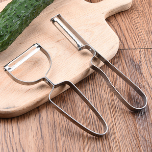 家用厨房创意多功能不锈钢削皮刀水果去皮器胡萝卜削皮刨丝器刨刀