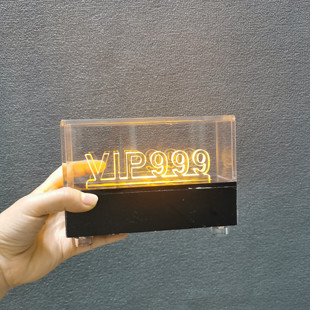 酒吧充电台灯VIP预留灯VIP预定 led董事预留牌 服务灯桌灯小夜灯