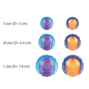 狗狗玩具球耐咬弹力球互动泰迪金毛小大型犬发声橡胶球