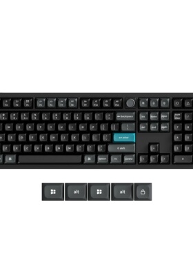 Keychron渴创 Q6Ultra三模客制化8K机械键盘108键无线蓝牙RGB铝