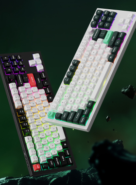 Keychron Q3HE 磁轴三模无线机械键盘铝坨坨 无畏契约RT电竞游戏