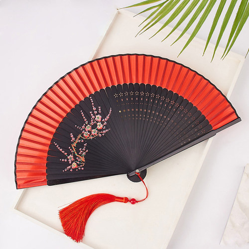 寄明月同款古风折扇子