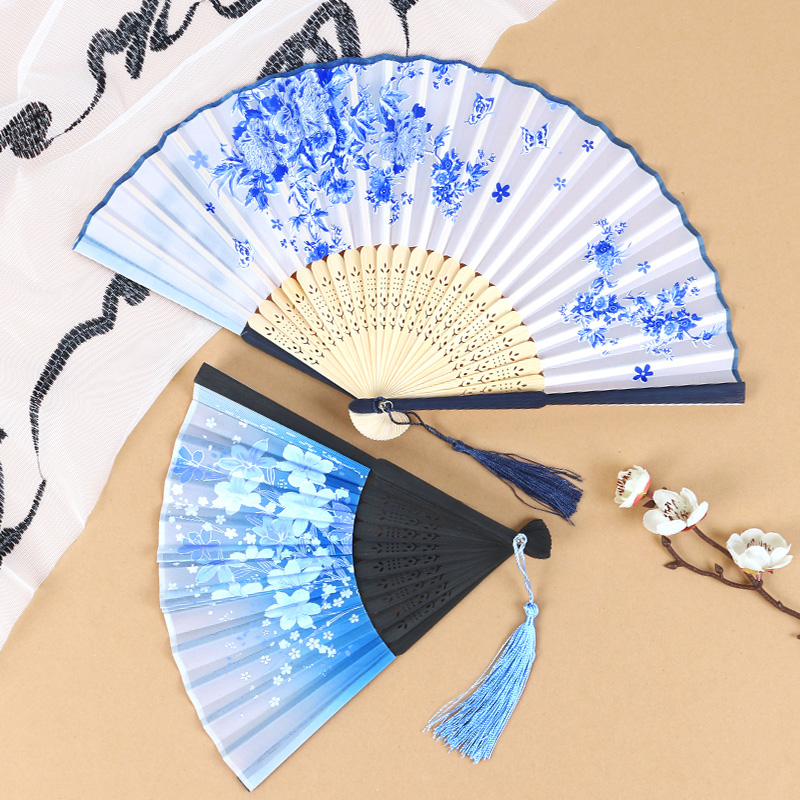 古风小扇子小巧精致夏日汉服搭配