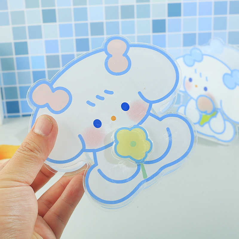 pvc旋转大容量笔筒清新可爱