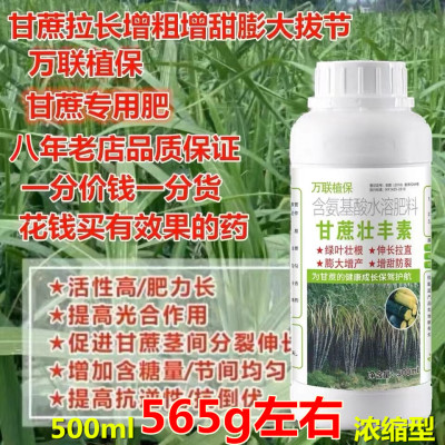 甘蔗专用叶面肥增粗增糖膨大素甘蔗壮丰素叶面肥甘蔗膨大增粗拉长