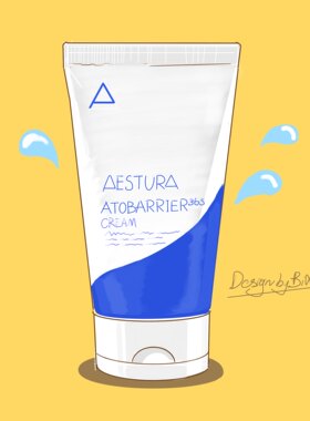 众望所归！韩国爱茉莉AESTURA瑷丝特兰柔润修护保湿修复面霜