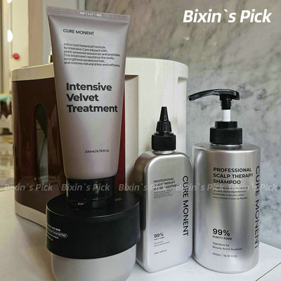 清潭洞化妆室专用 PDRN韩国cure monent洗发水护发素蓬松柔顺