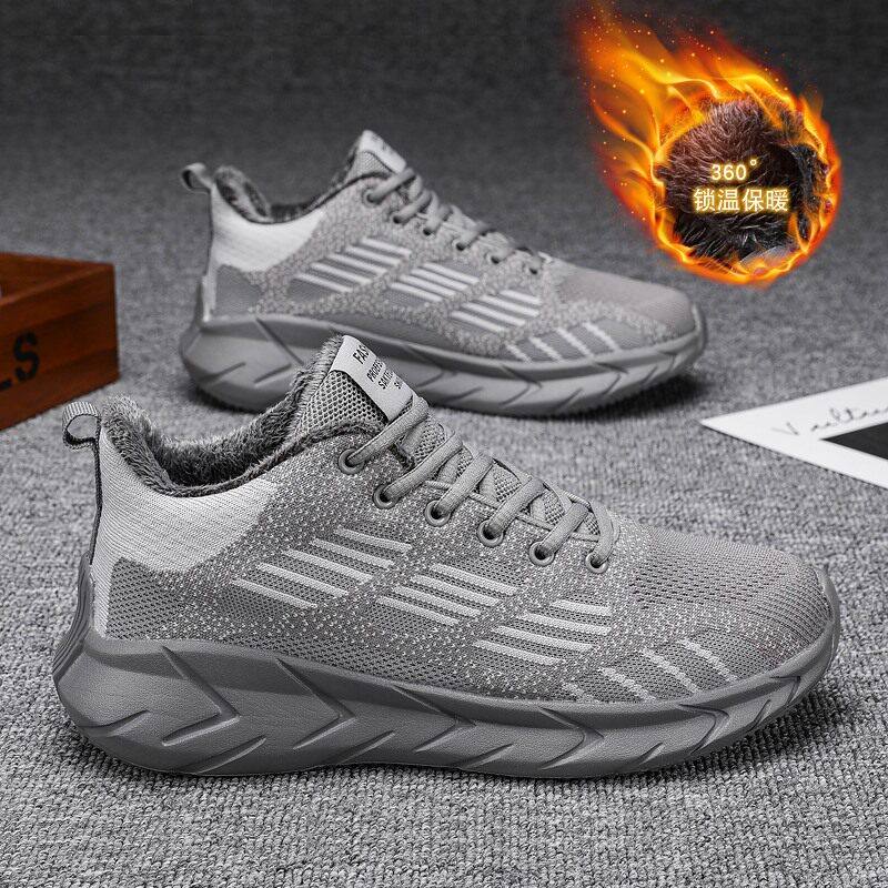 特大码男鞋45冬季帆布加绒潮鞋46男士运动休闲47跑步保暖棉鞋子男,流行男鞋,棉鞋,淘宝优惠券,粉丝福利购,淘宝优惠卷