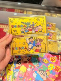 足金999蜡笔小新金钞黄金金钞1g美芽广志小新一家儿童节礼物金钞