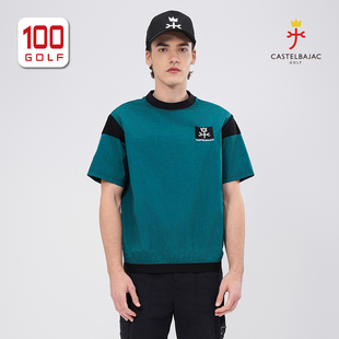 T恤24夏季 薄款 运动卫衣 宽松版 C牌 高尔夫男装 Castelbajac 短袖