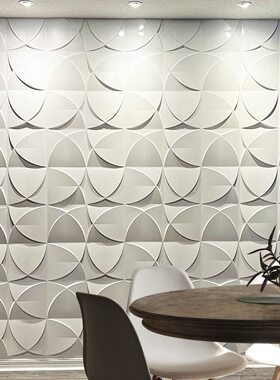 3d立体墙贴pvc浮雕三维板ktv公司前台文化形象墙面装饰板卧室墙板