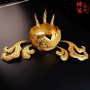 帝后礼佛图文昭皇后大冠为皇家传承制作 魏晋风 新华社出版