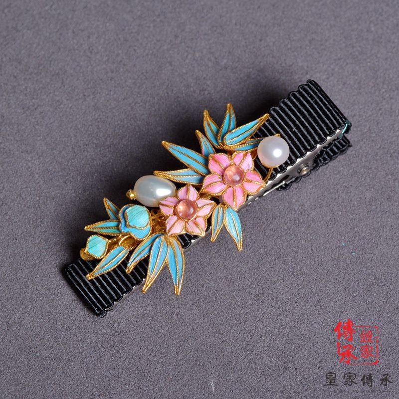 原创设计旗袍配饰品手工古风发夹