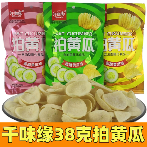 千味缘拍黄瓜河南酱醋黄瓜味38克