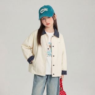 女童外套春秋款2026新款韩版洋气女孩上衣薄款儿童春装衣服VC5
