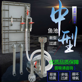 鱼池过滤器过滤系统中型庭院塑料箱自制锦鲤水循环外置上滤室外姊
